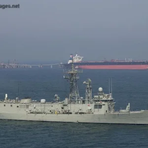 HMAS Adelaide patrols in the North Persian Gulf