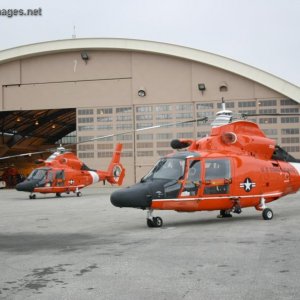 HH-65C Dolphin helicopters