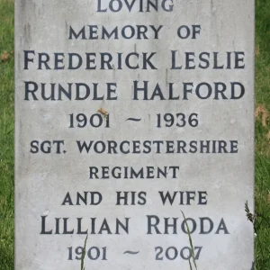 Frederick Leslie Rundle HALFORD.