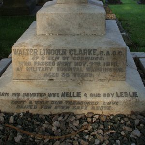 Walter Lincoln CLARKE