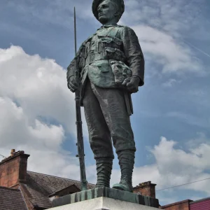 Annan War Memorial, Dumfriesshire.