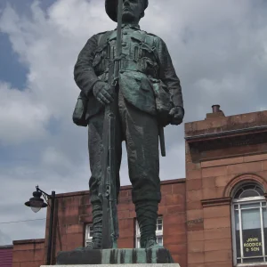 Annan War Memorial, Dumfriesshire.