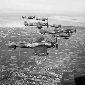 Vickers Wellesley in Formation