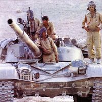 Iraqi Republican Guard T-72 Ural