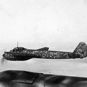 Ju 88 A From I-KG 77 With Wellenmuster Camouflage 1943