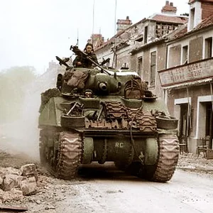 ShermanTankByColorizedPhotos