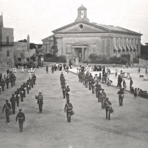 Parade At Auberge De Castille, Valletta