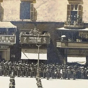 Parade In St Georges's Sqr, Valletta 1917