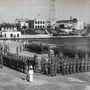 RAF Parade At RAF Kalafrana Seaplane Base 1937