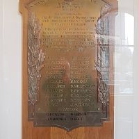 Manchester Police "A" Division memorial plaque