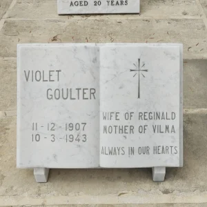 Violet GOULTER