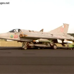 Saab J 35J Draken - Swedish Air Force