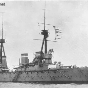 BATTLE-CRUISER INVINCIBLE - WWI