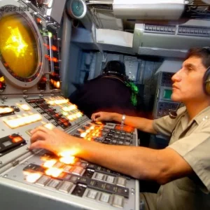 Crew member aboard the Frigate Mariategui (FM-54)