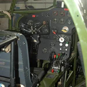 Cockpit of Blenheim Bomber