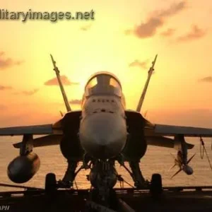 Sunset Over the Hornet