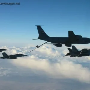 KC-135 and hornets