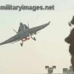 Shooter watches the hornet go bye-bye