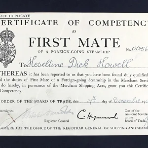 H186 Heseltine Dick HOWELL (1st Mate Cert) (2)