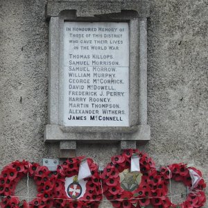 Killyleagh War Memorial,  WW2 Right