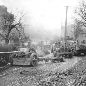 10th Armored Division United States in the German city of Saarburg ...