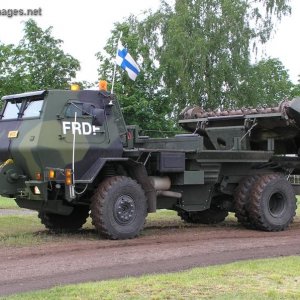 SISU RA-140, Raisu mineclearing truck