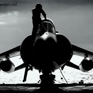 Harrier at Sea