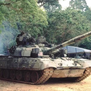 Oplot MBT during trials in Malaysia