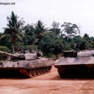 Oplot MBT during trials in Malaysia