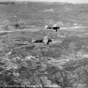 Refueling the unknown plane over Burbank