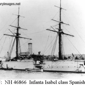 Spanish Cruiser of the Infanta Isabel Class