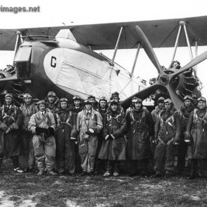 Boulton Paul P.29 Sidestrand crew 1931 - RAF 101sqn