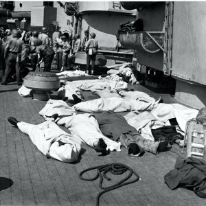 The fallen on USS Savannah