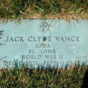 Jack Clyde VANCE