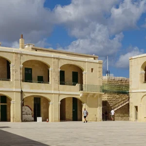 View of Fort St Elmo, Malta