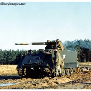 M113A1 firing TOW missile