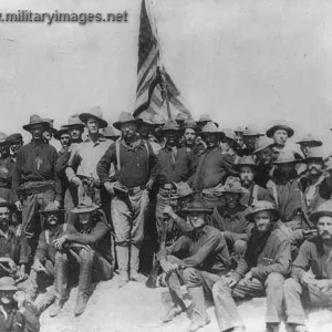 Teddy Roosevelt and his Rough Riders