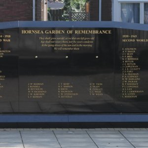 Hornsea War Memorial. Yorkshire