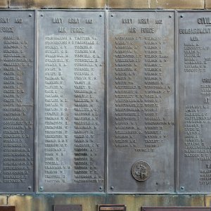 Scarborough WW1 Memorial Panel
