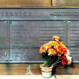 Scarborough WW 2 Memorial Panel.