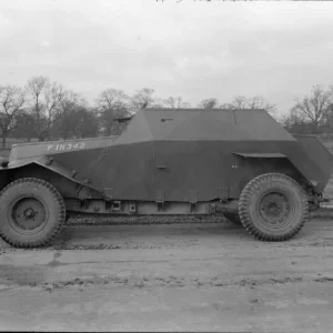 Humber light armoured car.