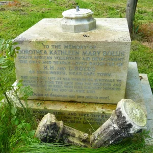 Mary Dorothea Kathleen BOLUS.  her memorial.webp