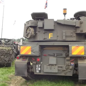 abbot self propelled 105mm artillery