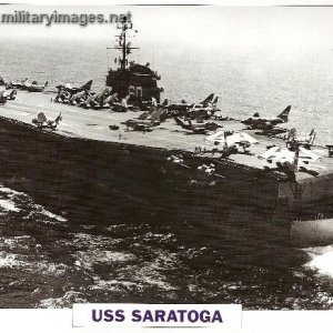 USS Saratoga Aircraft Carrier.