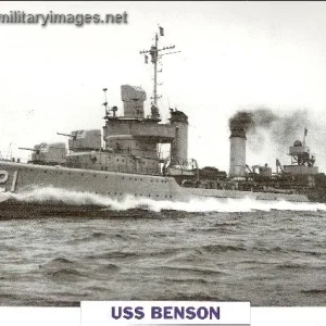 USS Benson Destroyer