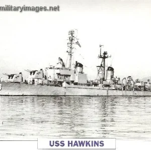 USS Hawkins Destroyer