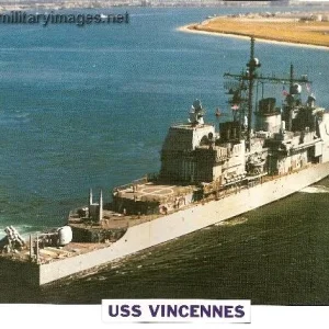 USS Vincennes Cruiser