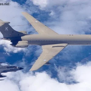 VC10 refueling Tornado