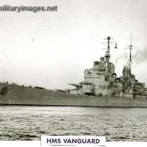 HMS Vanguard Battle Ship