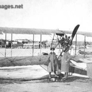 Schtetinin M-5 plane at Sortavala in autumn 1918